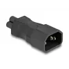 DeLOCK Netzadapter IEC 60320 C14 na wtyk C5 2,5 A prosty czarny