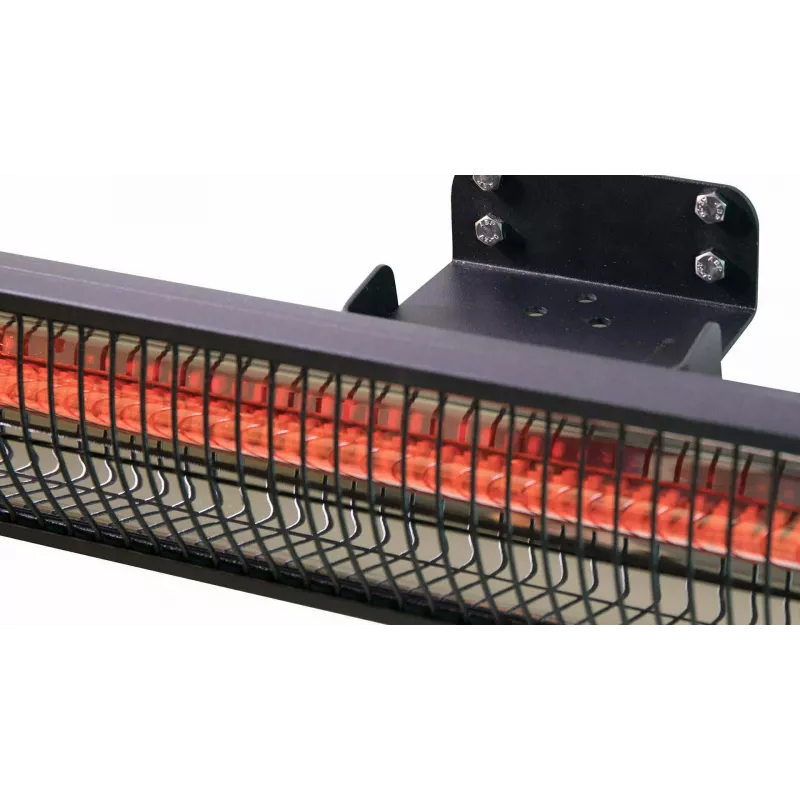 Promiennik podczerwieni SUNRED RD-DARK-25, 2500 W, do montażu naściennego, IP55, czarny