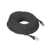 Kabel sieciowy LANBERG Cat6 PCU6-10CC-2000-BK — 20 m, U/UTP, RJ-45, czarny