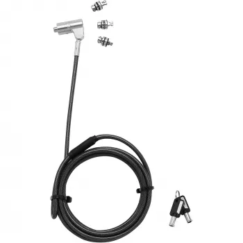 Linka zabezpieczająca DICOTA D31700 Czarny Srebrny 2 m