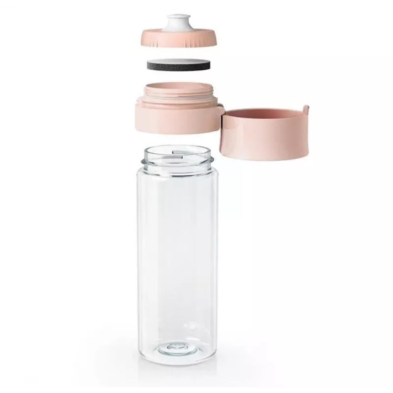 Butelka filtrująca BRITA Vital brzoskwiniowa 600 ml z filtrami BRITA MicroDisc (5 dysków)