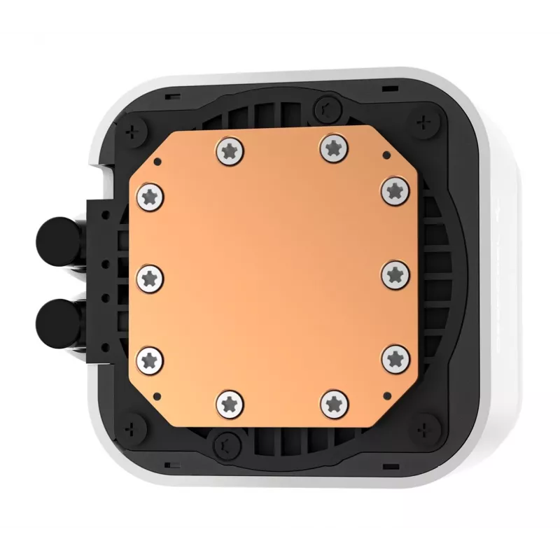 Chłodzenie cieczą DeepCool LQ360 biały, chłodnica 360 mm, wentylatory RGB
