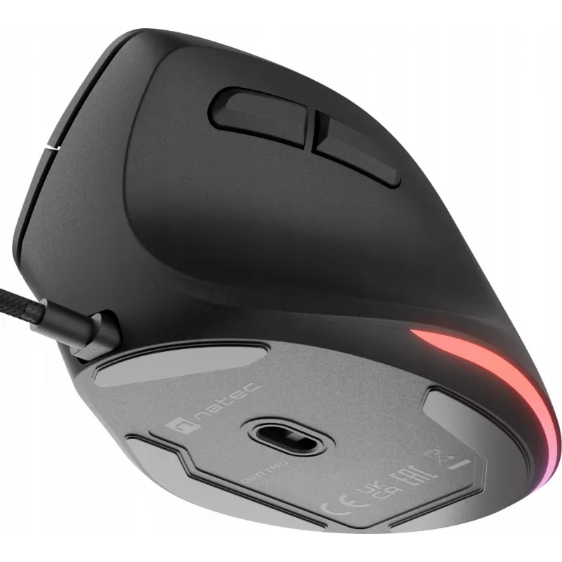 NATEC Crake 2 Pro mysz Uniwersalna Praworęczna USB Typ-A Optyczna 12800 DPI