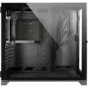 C-703 Vision ATX Gaming Enclosure, Tempeczerwony Glass, Czarny