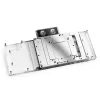 Blok wodny i backplate do GPU BitsPower BP-VG3090EVXC3 — akryl, miedź, stal chromowo-niklowa, 125,4×263,7×25 mm