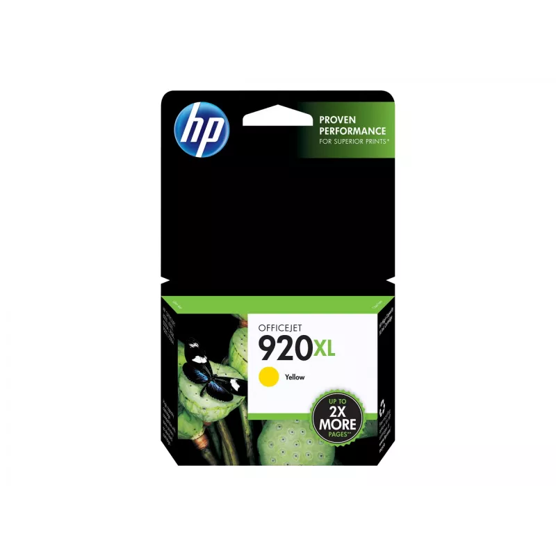 HP 920XL High Yield Yellow Original Ink Cartridge, Yellow, 1 szt., 700 stron