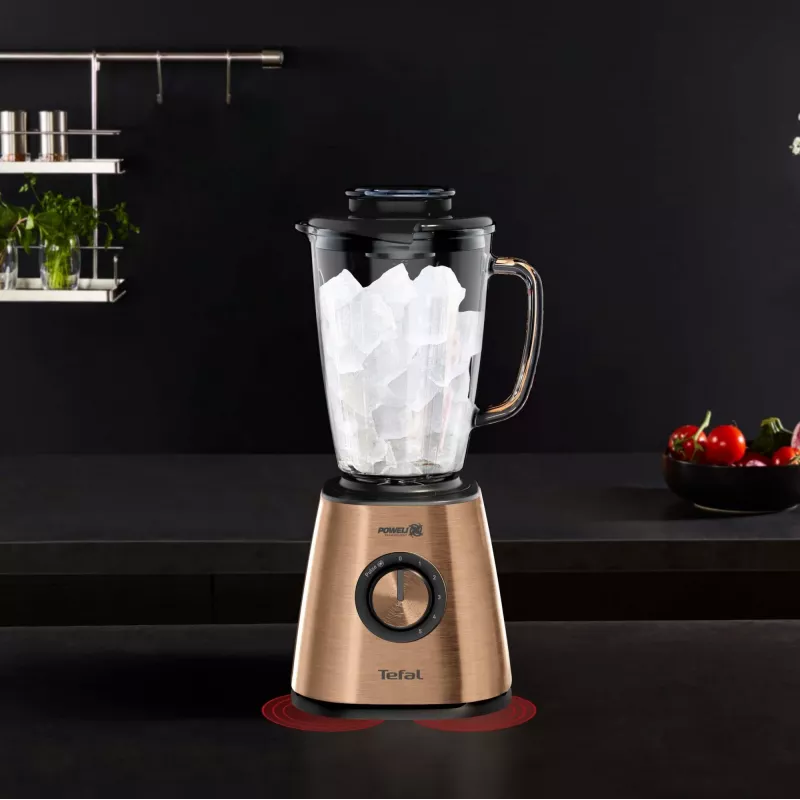 Blender stołowy Tefal BlendForce BL439G10 — 800 W, szklany dzbanek 1,75 l, kruszenie lodu