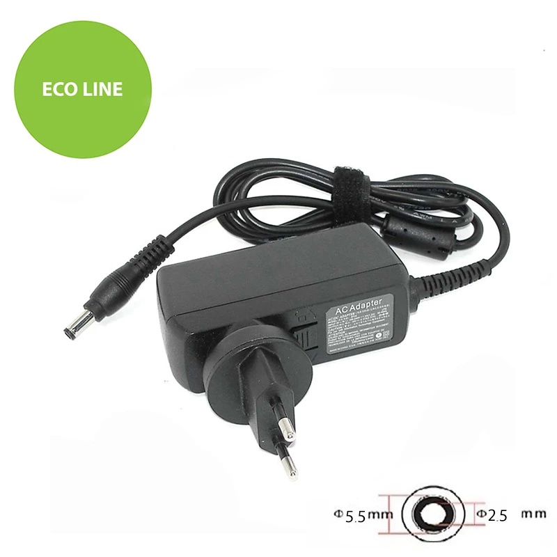 Ładowarka do laptopa ASUS 45W: 19V, 2,37A