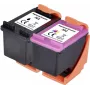 Renkforce Zestaw wkładów atramentowych zamiennych do HP 302 (X4D37AE) kompatybilny zestaw wkładów Czarny, Cyjan, magenta, Żółty RF-I-HP302BCMY2PK RF-5628788 (RF-5628788)
