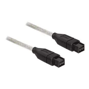 Kabel FireWire DeLOCK FireWire B/B 1,0 m szary