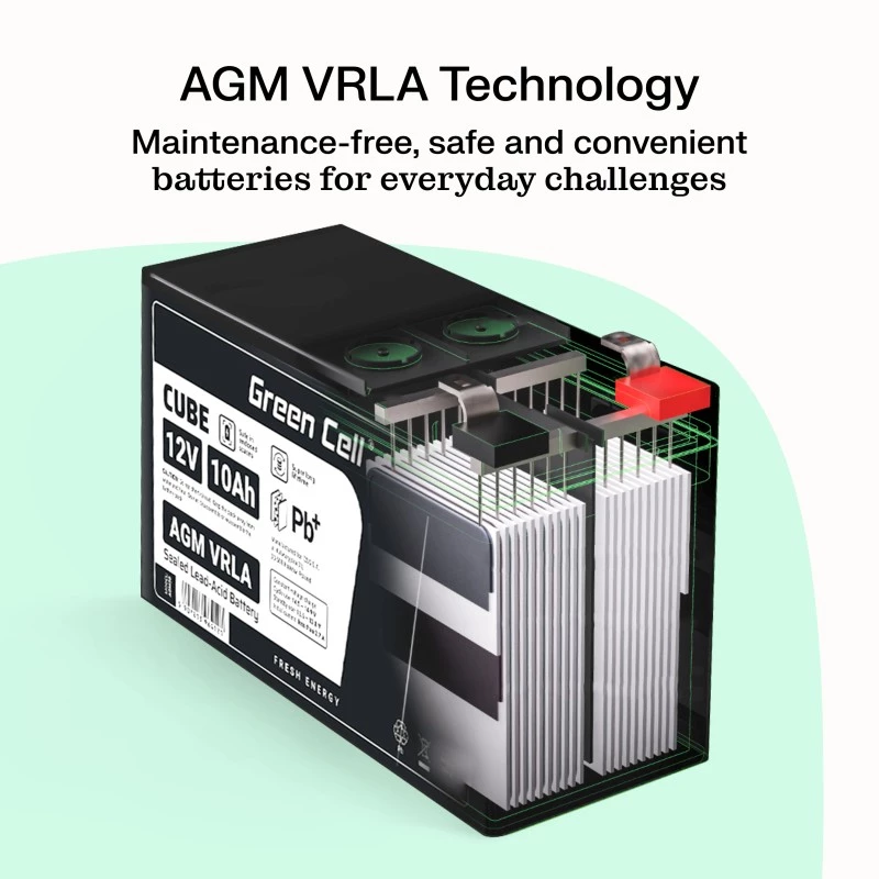 Bateria AGM VRLA 6V 4,5Ah IP54