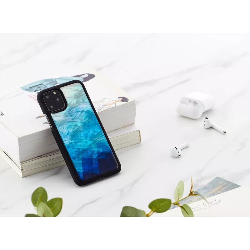 Etui ochronne na smartfona iKins do iPhone 11 Pro — połączenie kolorów niebieski lake i czarny