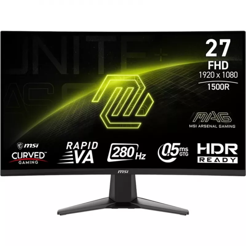 Monitor MSI MAG 276CXFDE 27 cali Curved Rapid VA FullHD