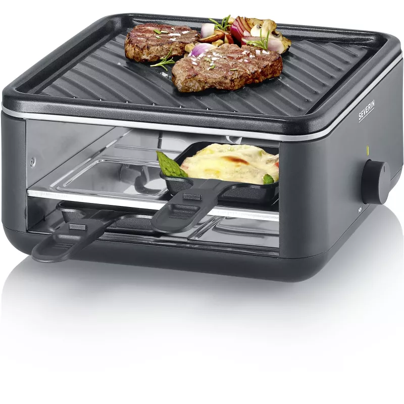 Severin RG 2360 raclette grill 4 person 800 W Czarny