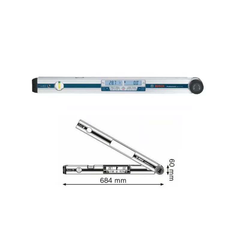 Bosch GAM 270 MFL Professional cyfrowy kątomierz 0 - 270°
