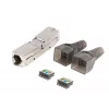 LANBERG RJ-45 FTP Cat6A wtyk 8P8C, 2x kompatybilne złącza