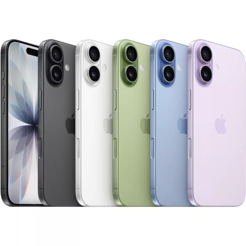 Apple iPhone 17 - Smartfon 5G - Dual-SIM / Pamięć wewnętrzna 512 GB - Wyświetlacz OLED - 6,3 cala - 2622 x 1206 pikseli (120 Hz)