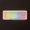 Mechaniczna klawiatura gamingowa AKKO YU01 Antique Jade 65% RGB z przełącznikami V3 Piano Pro