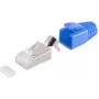 Złącze przewodowe RJ45 ShiverPeaks BS72067-B Niebieski