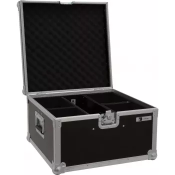 Flightcase Roadinger 31005190 na 4 reflektory LED IP PAR