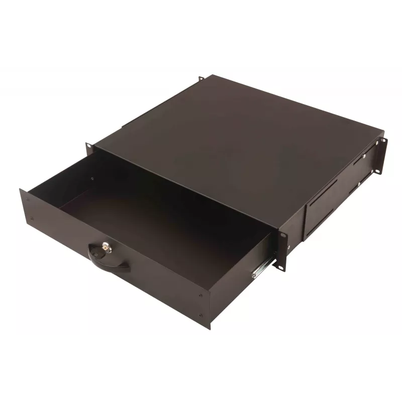 Szuflada na klawiaturę i dokumenty Digitus DN-19 KEY-2U-SW