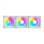 Wentylatory chłodzące Darkflash Gauss G24 3-w-1 Biały 120mm — zestaw 3, 120 mm