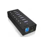 ICY BOX IB-AC618 USB 3.2 Gen 1 (3.1 Gen 1) Typ-B 5000 Mbit/s Czarny