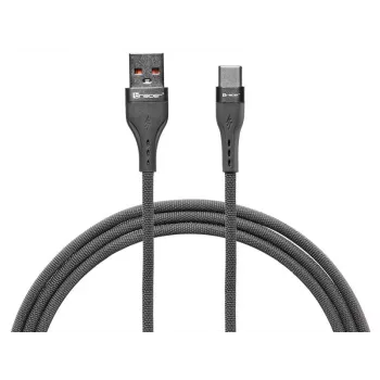 Kabel Tracer 47487 USB A - Type C M/M 1m Szary