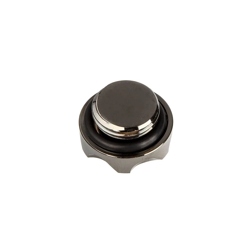Korek złączki BitsPower Premium G1/4 błyszczący czarny BP-BSPRE-06