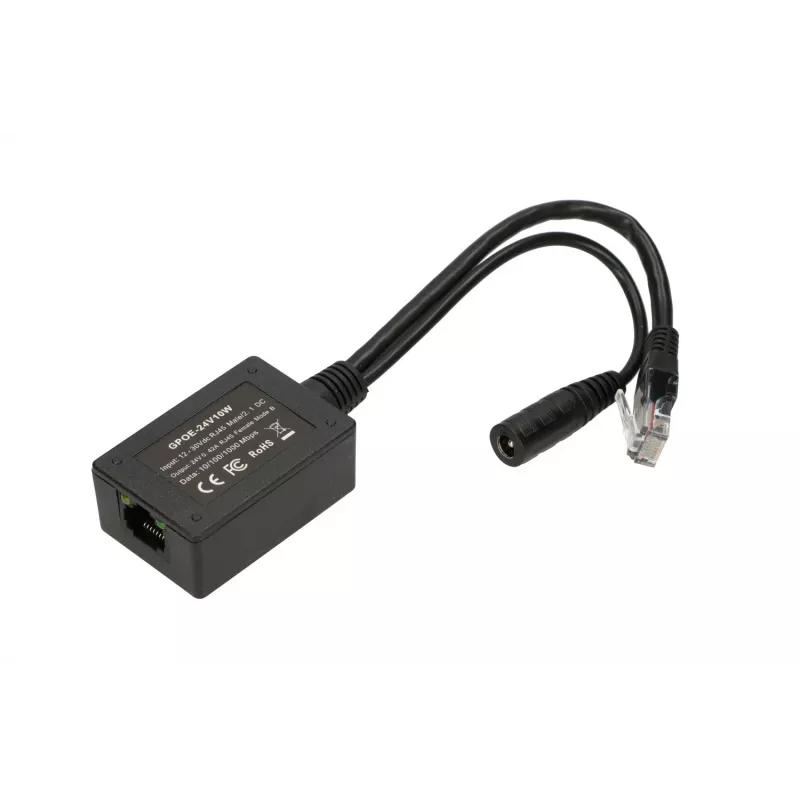 PoE adapter Extralink EX.14688 Fast Ethernet Gigabit Ethernet 24 V