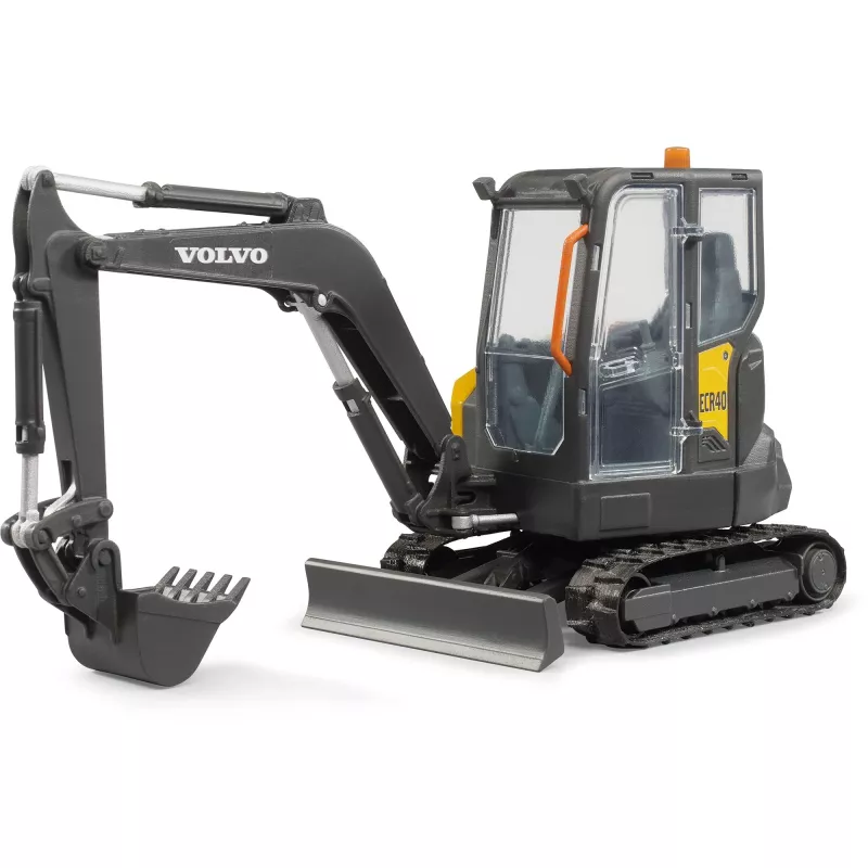 Model pojazdu BRUDER — koparka kompaktowa Volvo ECR40 (zabawka) firmy BRUDER, model 02465