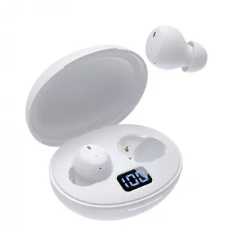 Słuchawki bezprzewodowe White Shark GEB-TWS-02 Vortex biały