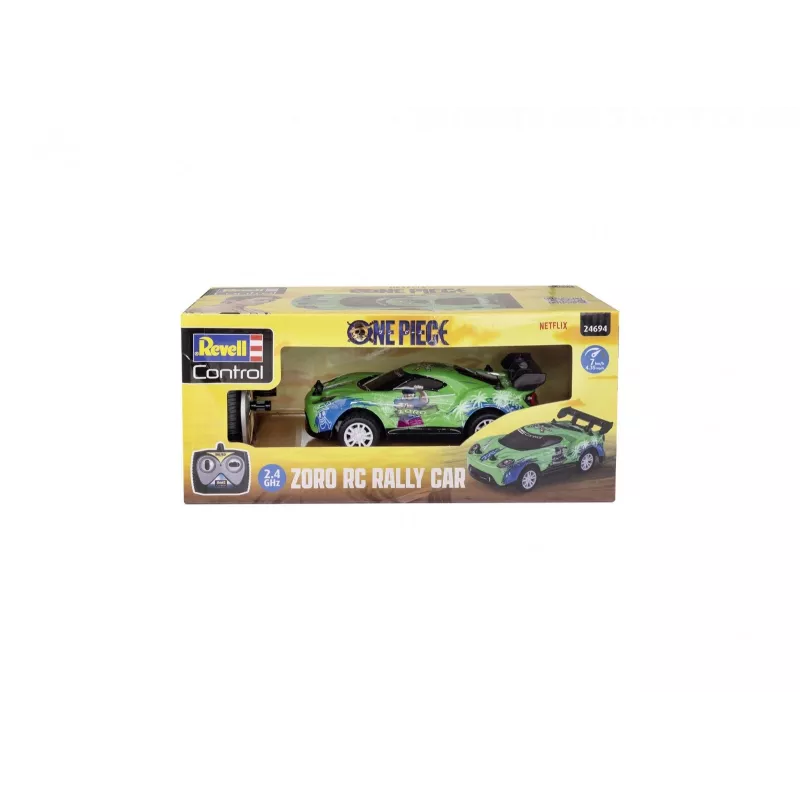 RC rajdówka REVELL One Piece Zoro — zdalnie sterowany model, kolekcjonerski design tematyczny