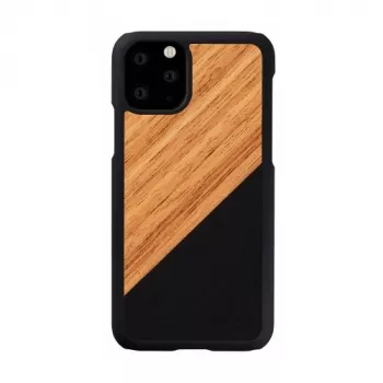 Etui na smartfona man and wood dla iPhone 11 Pro — western Czarny