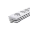 Listwa przeciwprzepięciowa Qoltec 50293 biała 8 gniazd AC 230 V
