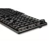 Klawiatura IBOX AURORA K-6 — pełnowymiarowa QWERTY, bezprzewodowa RF + Bluetooth, podświetlenie RGB, mechaniczne niskoprofilowe klawisze, czarna