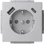 Busch-Jaeger Gniazdo wtykowe SCHUKO SB-A+C 20 EUCB2USBAC-83 (2CKA002011A6304)