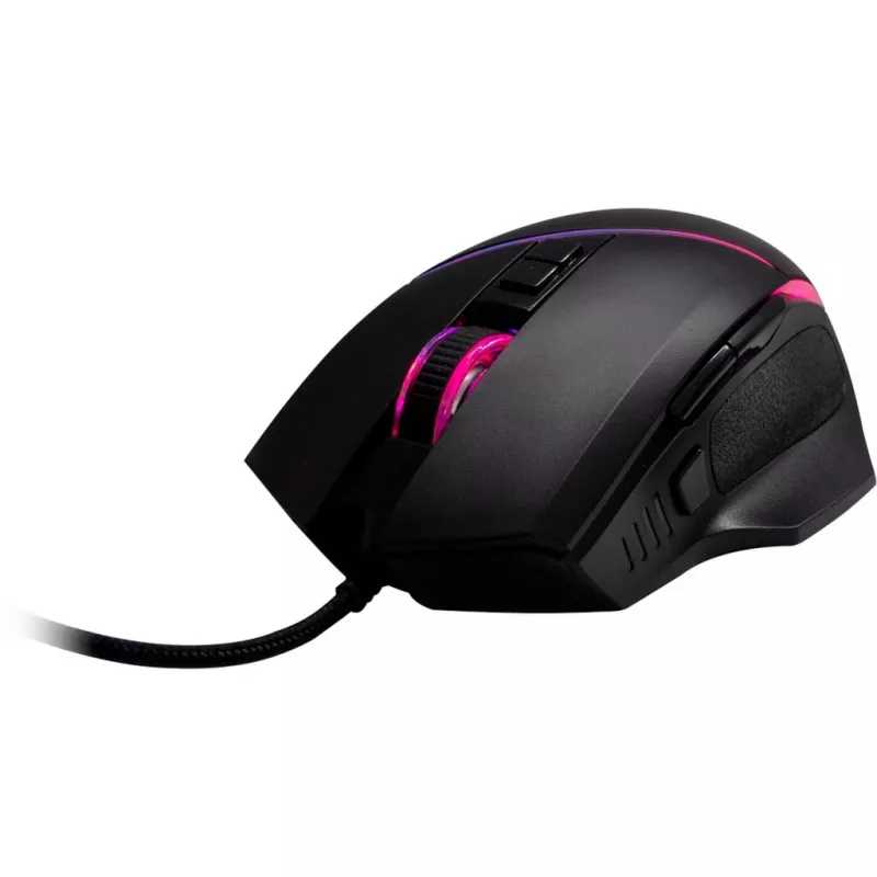 Inter-Tech GT-100 RGB Mysz prawa USB Typ-A optyczna 6400 DPI (88884111)