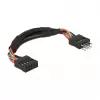 Kabel DeLOCK 0,1 m 2xUSB2.0 10-pin