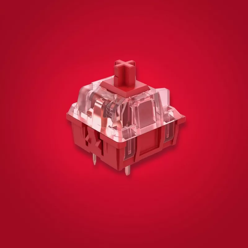 HyperX Alloy Origins PBT HX czerwony - Mechaniczna klawiatura gamingowa