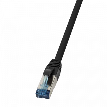 Kabel sieciowy LogiLink CQ6055S RJ-45 Cat6a 2 m Czarny