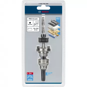 Adaptery z gniazdem sześciokątnym Bosch Q-Lock 2609390589