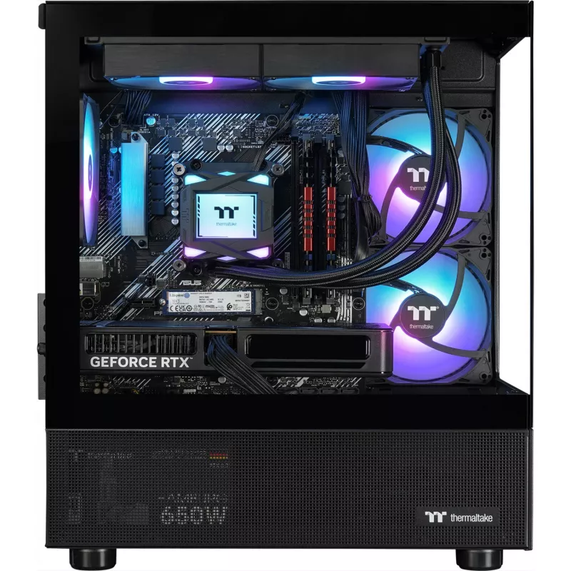 FTW V170A 5070 Elite Czarny, Gaming-PC czarny/przezroczysty, Windows 11 Home