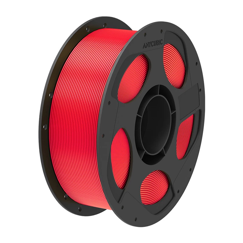 Zestaw filamentów PLA AnyCubic Christmas — 4 szt., materiał PLA, kolory mieszane
