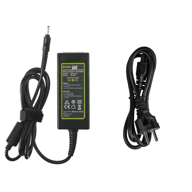 Zasilacz zielony Cell AD18AP Wewnętrzny 40 W Czarny