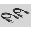 Czytnik kart DeLOCK USB Type-C dla CFast SD + Hub USB