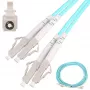 Extralink Patchcord LC/UPC-LC/UPC, wielomodowy, duplex, 50/125µm, 3 mm, 2 m
