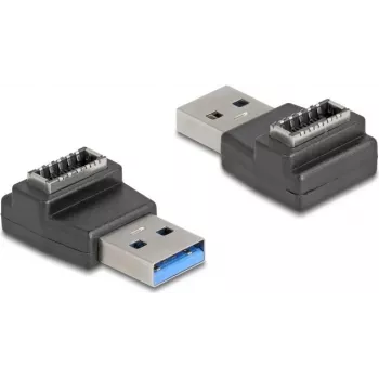 DeLOCK 67236 Adapter/Konwerter złączy USB Type-A USB Type-E Czarny