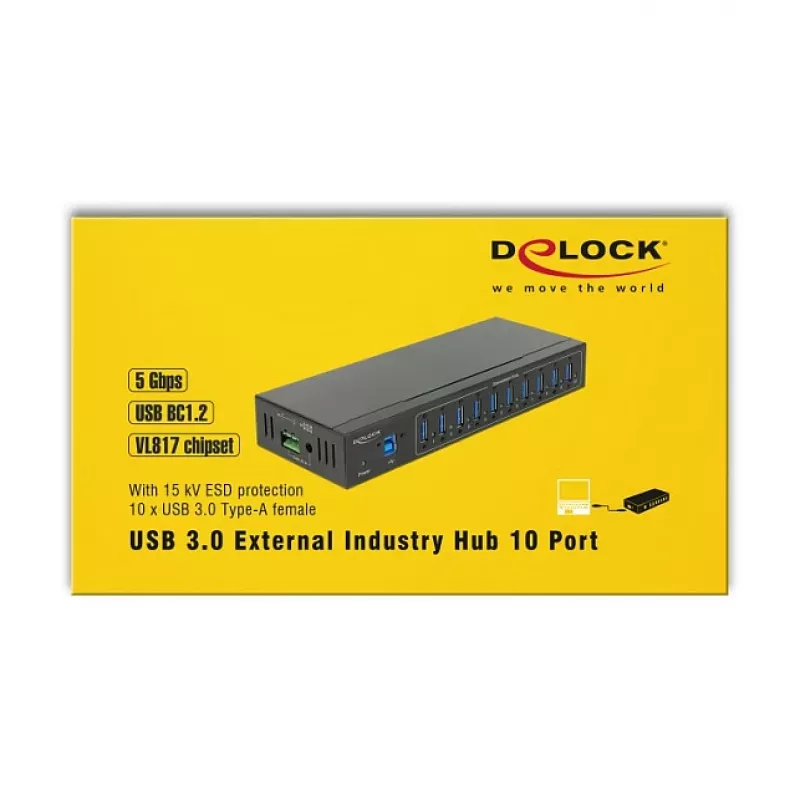 Hub USB DeLOCK 63919