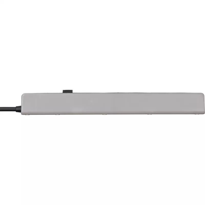 Brennenstuhl 1159780615 przedłużacz 1.5 m 5 gniazd AC wewnątrz Czarny, Szary